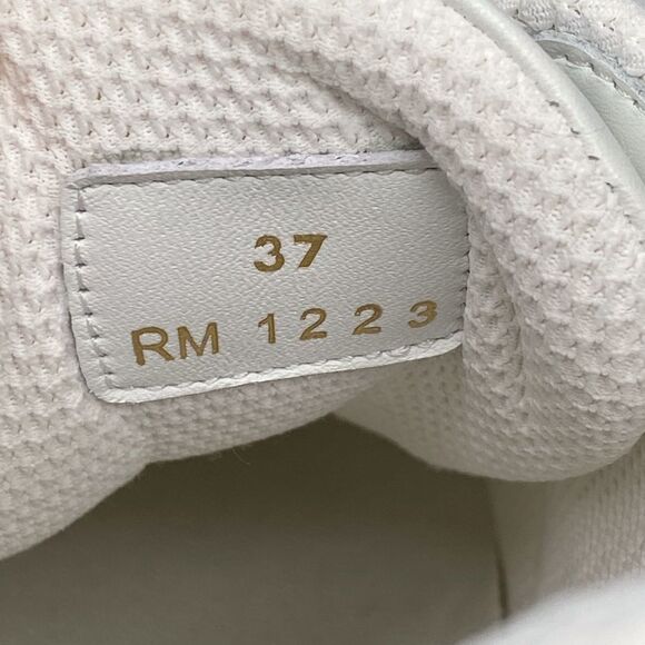 Celine CR-01 Suede-Trimmed Leather and Mesh Sneakers size 37 - Picture 8 of 15